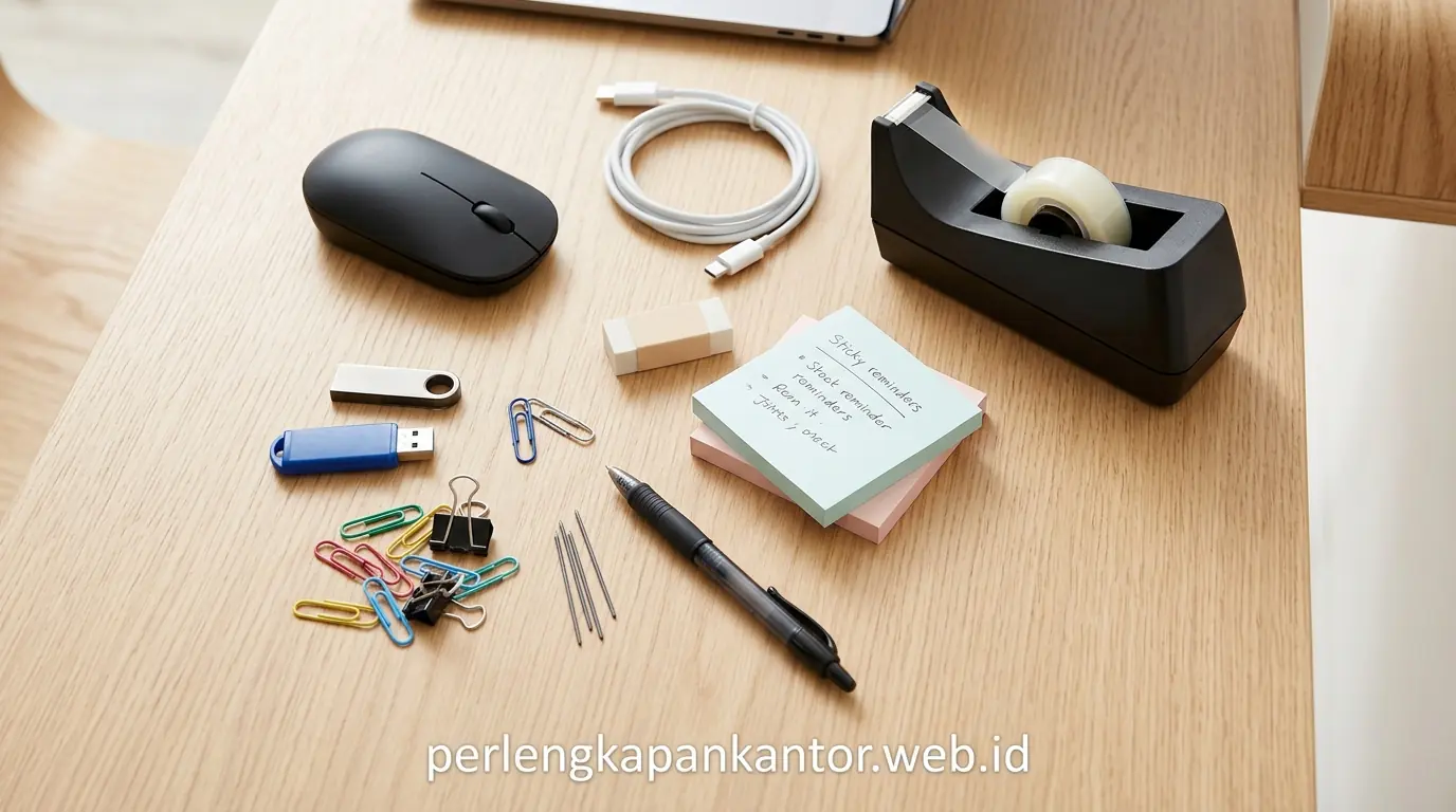 Lemari arsip besi penyimpanan stok ATK kantor terorganisir dengan rapi